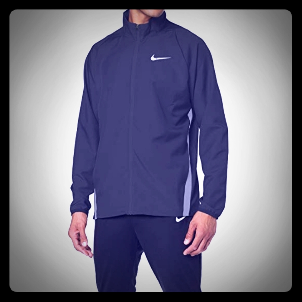 Nike Black Dry Woven Training Jacket Men size L